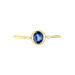 Bague Jahyna Or Jaune Saphir Et Diamant - Bagues solitaires Femme | Histoire d’Or