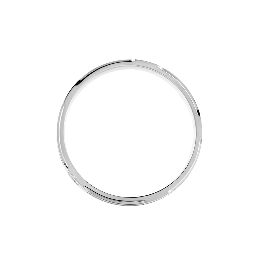 Alliance Kamil Argent Diamant - Alliances Homme | Histoire d’Or