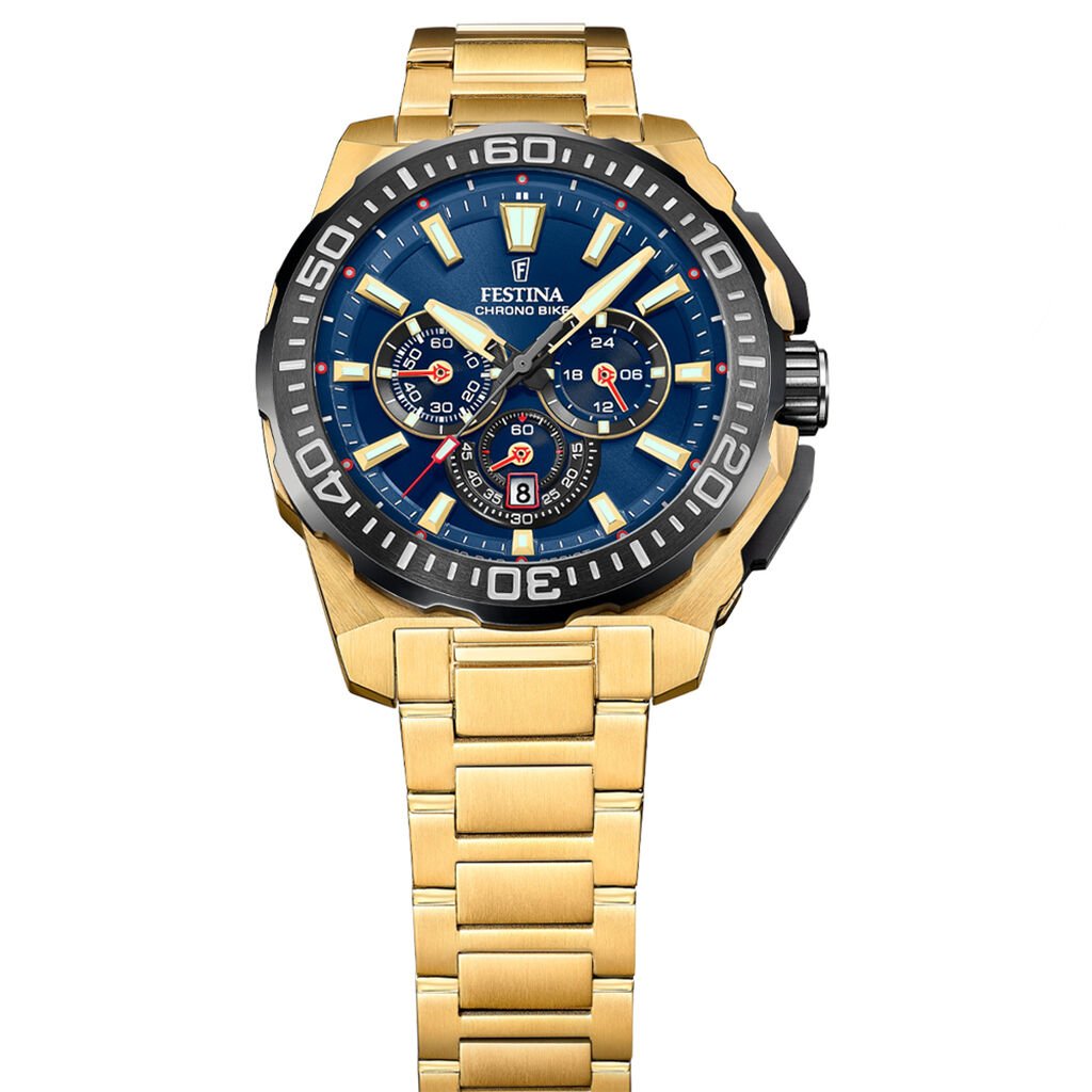 Montre Festina Chrono Bike 4 Bleu - Nouveautés Homme | Histoire d’Or