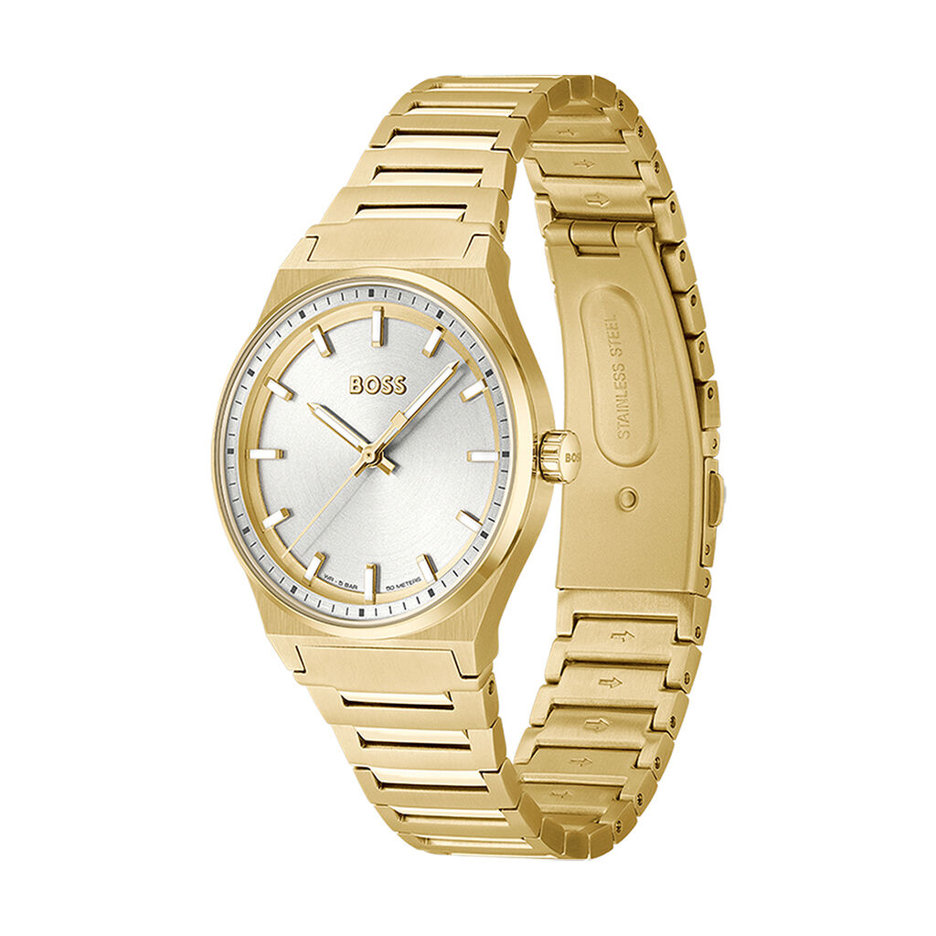 Montre Boss Candor Argenté - Montres Femme | Histoire d’Or