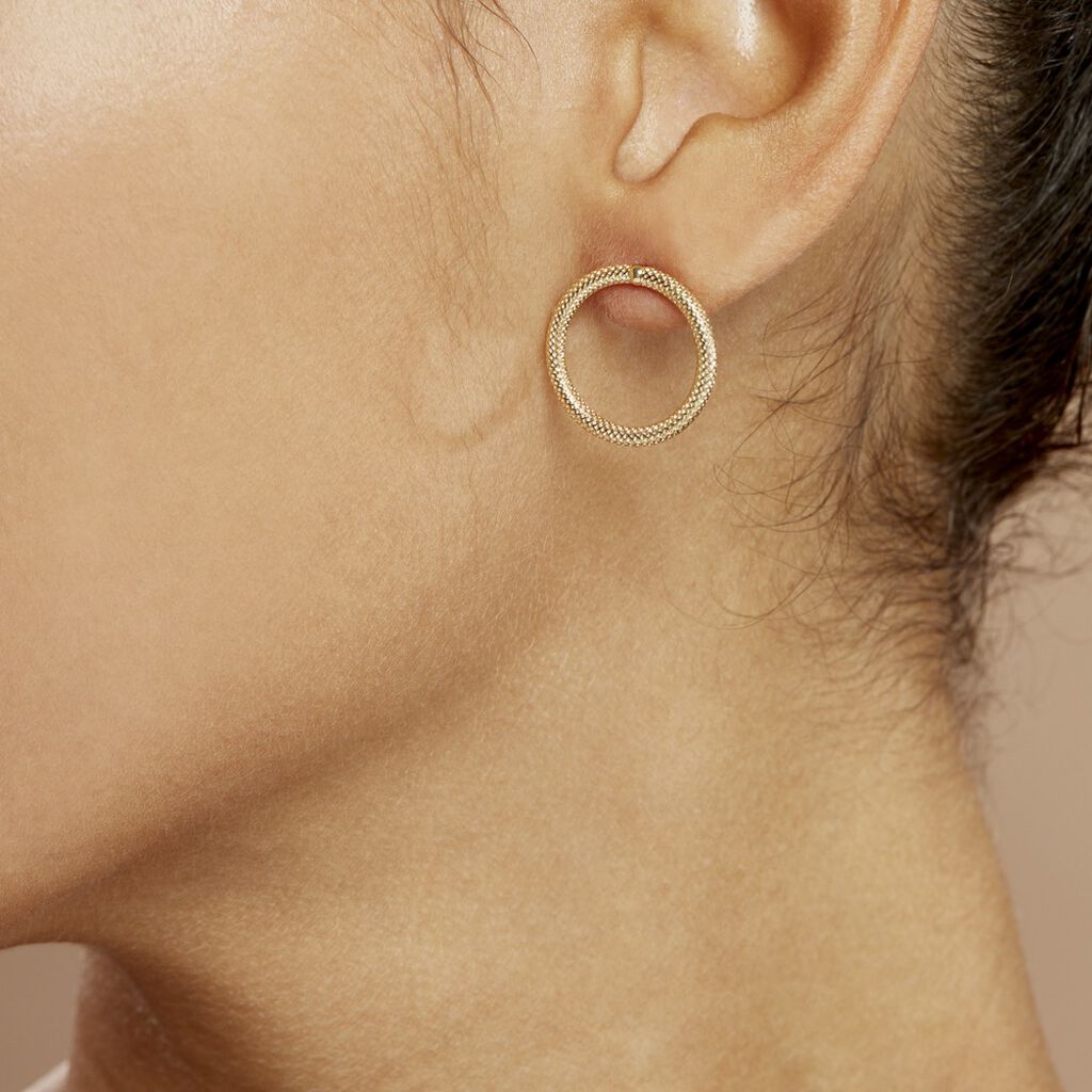 Boucles D'oreilles Pendantes Gracieuse Or Jaune - Boucles d'oreilles pendantes Femme | Histoire d’Or