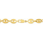 Bracelet William Plaqu&eacute; Or Jaune - Bracelets cha&icirc;ne Homme | Histoire d&rsquo;Or