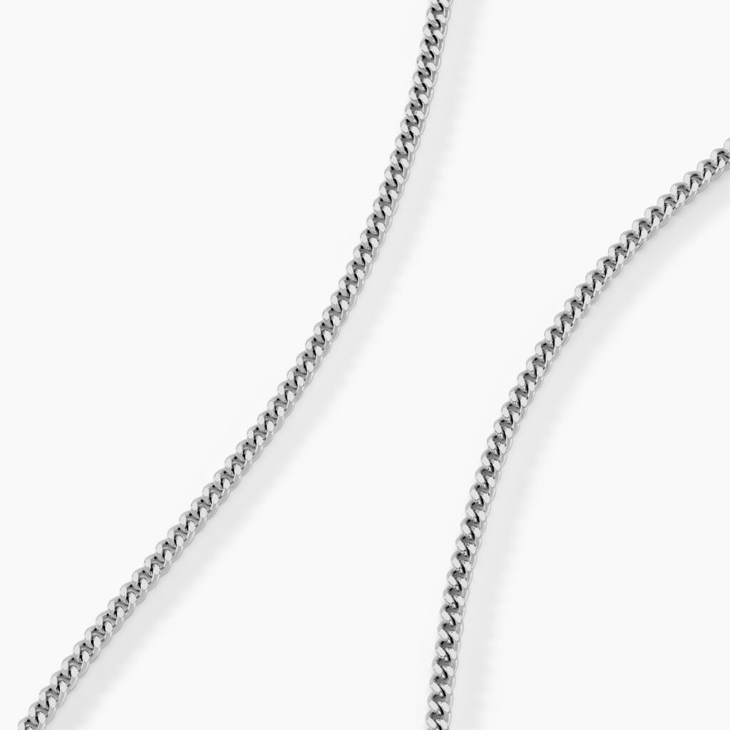 Collier Casper Argent Blanc - Chaines Homme | Histoire d’Or