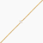 Bracelet Icone Or Jaune Diamant Synthetique - Bracelets Femme | Histoire d&rsquo;Or