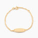 Bracelet Identite Bebe Or Jaune Ericka - Bracelets Communion Enfant | Histoire d’Or