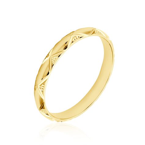 Alliance Harmonie Demi Jonc Classique Or Jaune - Alliances Famille | Histoire d’Or