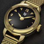 Montre Lip Henriette 19 Noir - Montres Femme | Histoire d&rsquo;Or