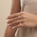 Bague Tina Or Jaune Amethyste Et Oxyde De Zirconium - Bagues solitaires Femme | Histoire d’Or