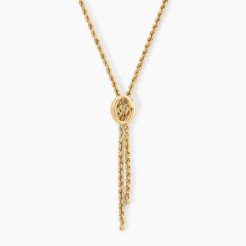 Collier Cordelia Or Jaune - Bijoux sans pierre Femme | Histoire d&rsquo;Or