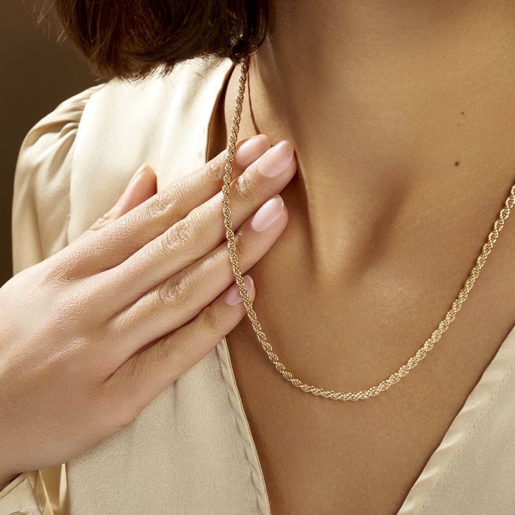 Collier Azelys Plaqué Or Jaune - Chaines Femme | Histoire d’Or