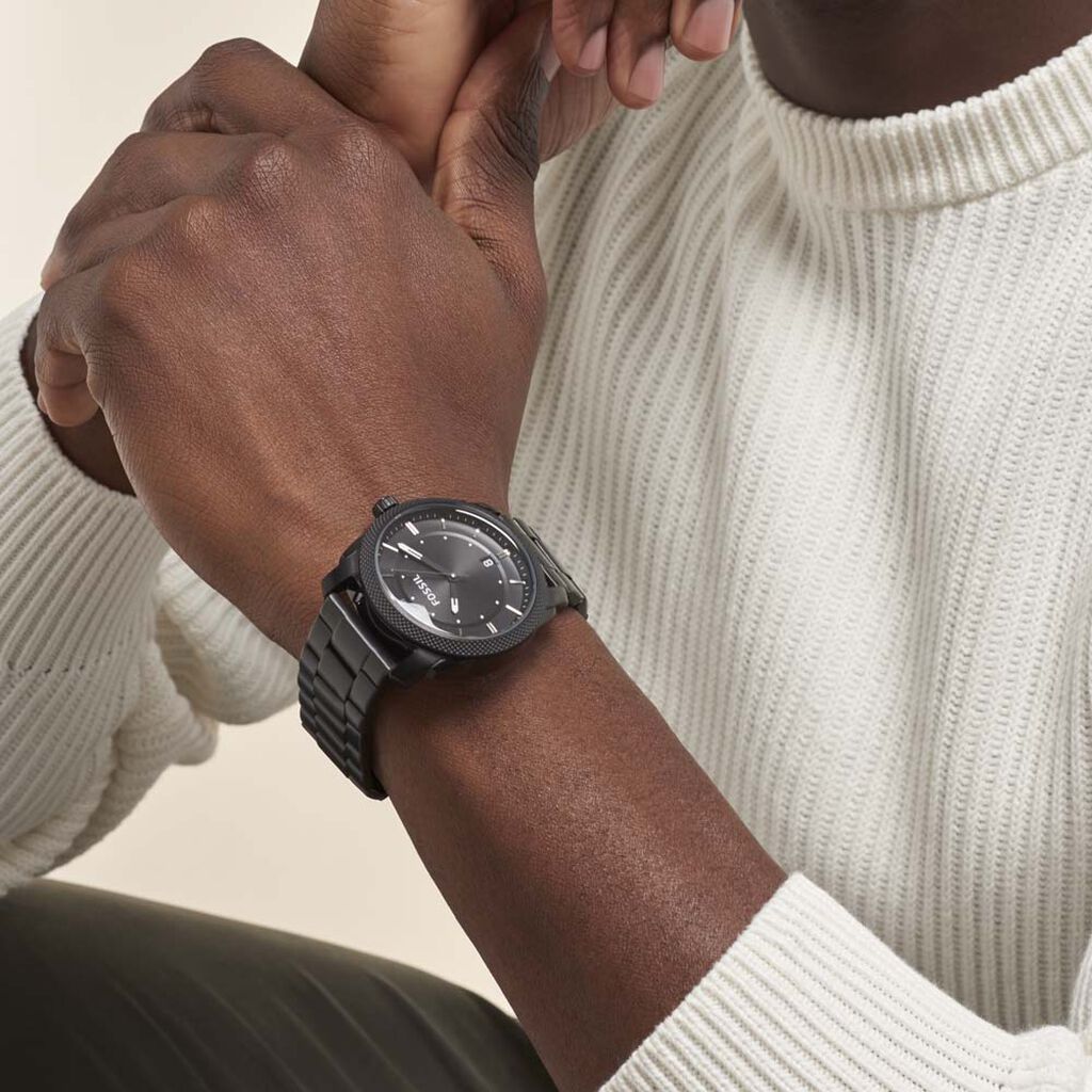 Montre Fossil Machine Noir - Montres Homme | Histoire d’Or