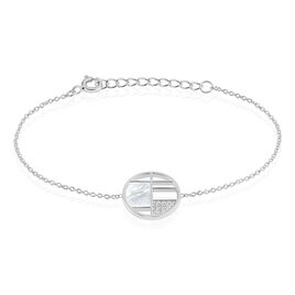 Bracelet Argent Gaillet Oxydes De Zirconium - Bracelets fantaisie Femme | Histoire d’Or