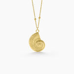 Collier Mermaid Acier Jaune - Colliers fantaisie Femme | Histoire d&rsquo;Or