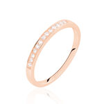 Alliance Collection Juliette Or Rose Diamant - Alliances Femme | Histoire d&rsquo;Or