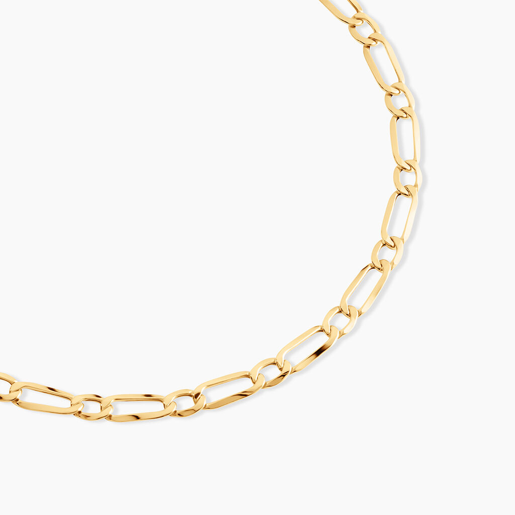 Cha&icirc;ne Ophelio Maille Alternee 1/1 Or Jaune - Chaines Homme | Histoire d&rsquo;Or