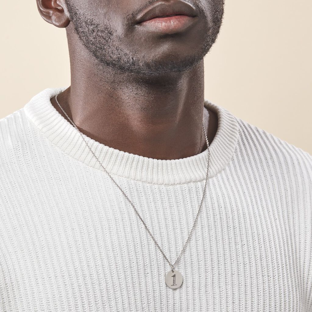 Pendentif Efiso Argent Blanc - Pendentifs Famille | Histoire d’Or