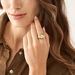 Montre Fossil Watch Ring Doré - Montres Femme | Histoire d’Or
