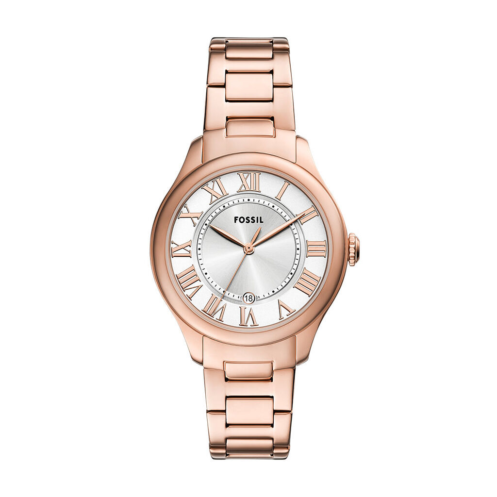 Montre Fossil Gilmore Argent&eacute; - Id&eacute;es cadeaux Femme | Histoire d&rsquo;Or