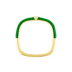 Bague Infini Pop Argent Jaune Oxyde De Zirconium - Bagues solitaires Femme | Histoire d&rsquo;Or