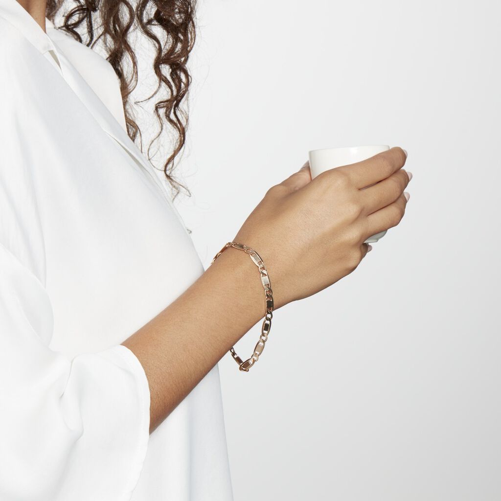 Bracelet Kevan Plaqué Or - Bracelets chaîne Homme | Histoire d’Or