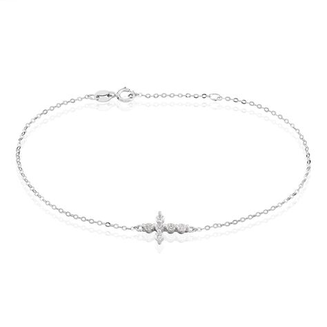 Bracelet Or Blanc Kerem Oxyde - Bracelets Femme | Histoire d’Or
