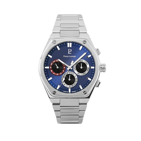 Montre Pierre Lannier Copilote Bleu - Montres Homme | Histoire d’Or