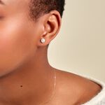 Boucles D'oreilles Puces Caliopee Or Jaune Diamant - Clous d'oreilles Femme | Histoire d&rsquo;Or