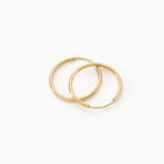 Cr&eacute;oles Dominae Or Jaune - Boucles d'oreilles cr&eacute;oles Femme | Histoire d&rsquo;Or