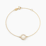 Bracelet Flurry Or Jaune Oxyde De Zirconium - Bracelets Femme | Histoire d&rsquo;Or