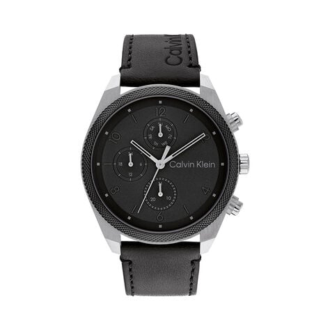 Montre Calvin Klein Impact Multifonctions Noir - Montres Homme | Histoire d&rsquo;Or