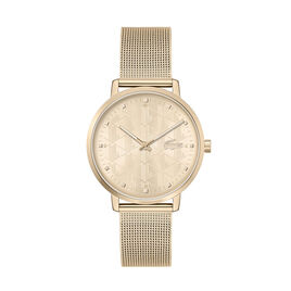 Montre Lacoste Crocorigin Bicolore Doré / Rose - Montres Femme | Histoire d’Or