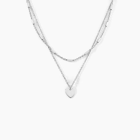 Collier Argent Dizier - Colliers fantaisie Femme | Histoire d’Or