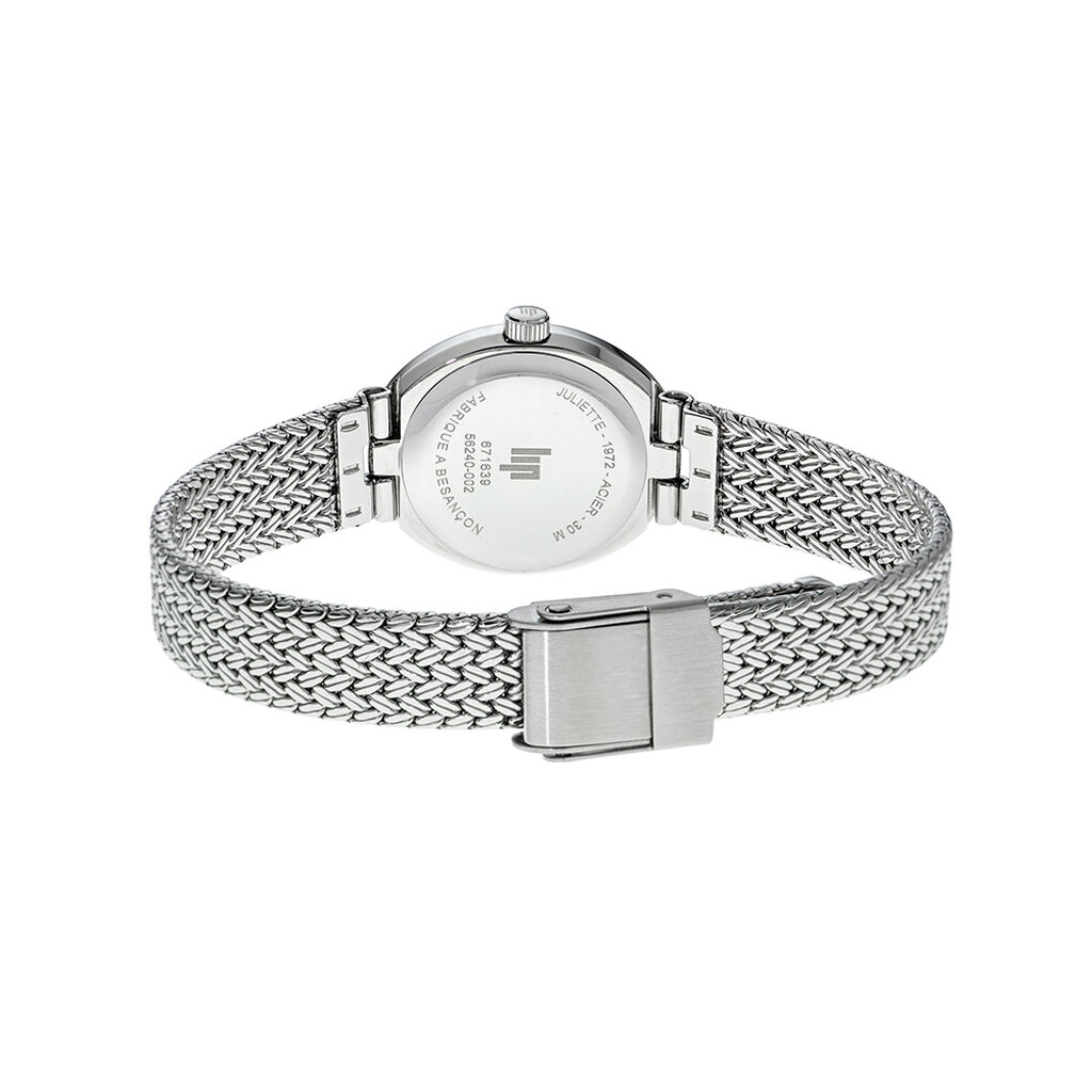Montre Lip Juliette Argent&eacute; - Montres made in France Femme | Histoire d&rsquo;Or