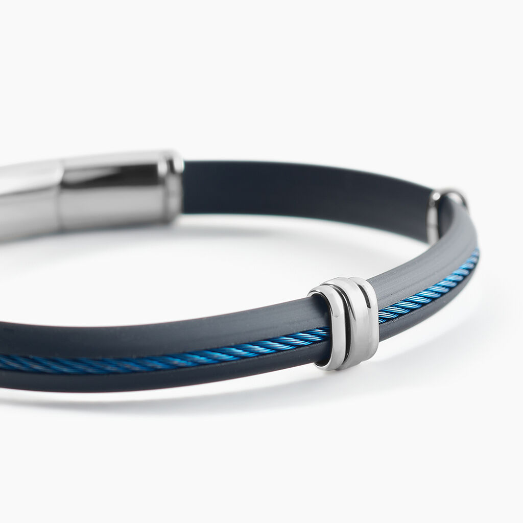 Bracelet Jourdan Faro Caoutchouc Multicolore - Nouveautés bijoux Homme | Histoire d’Or