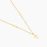 Collier Lyndon Or Jaune - Bijoux sans pierre Femme | Histoire d&rsquo;Or