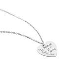 Collier Aemilia Argent Blanc - Cadeaux de naissance Femme | Histoire d&rsquo;Or