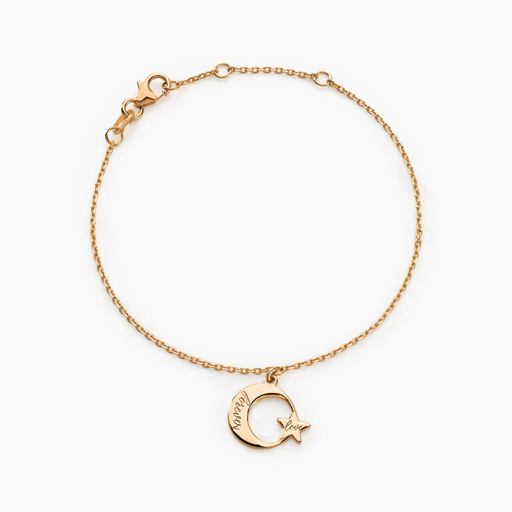 Bracelet Madalyn Plaqué Or Jaune - Bracelets Femme | Histoire d’Or
