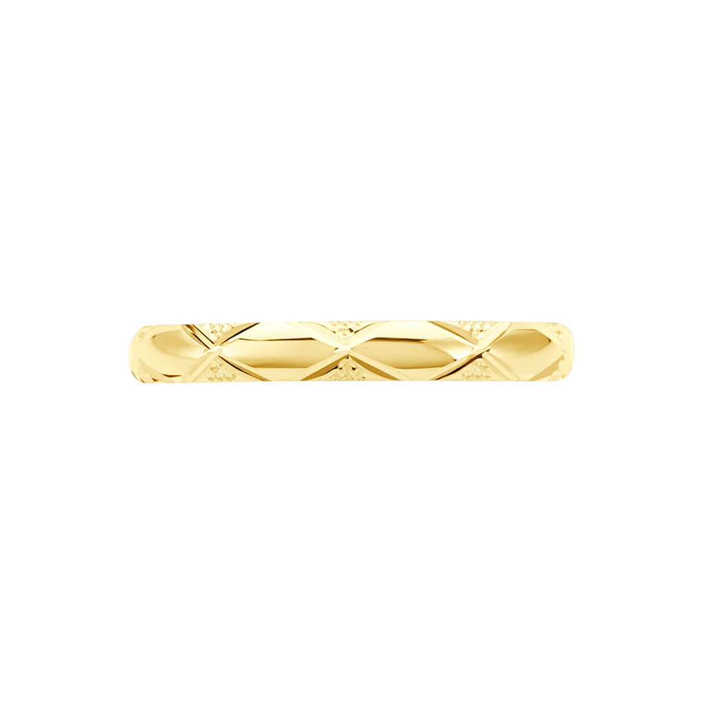 Alliance Harmonie Demi Jonc Classique Or Jaune - Alliances Famille | Histoire d’Or