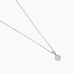 Collier Domitia Or Blanc Diamant - Colliers Femme | Histoire d&rsquo;Or