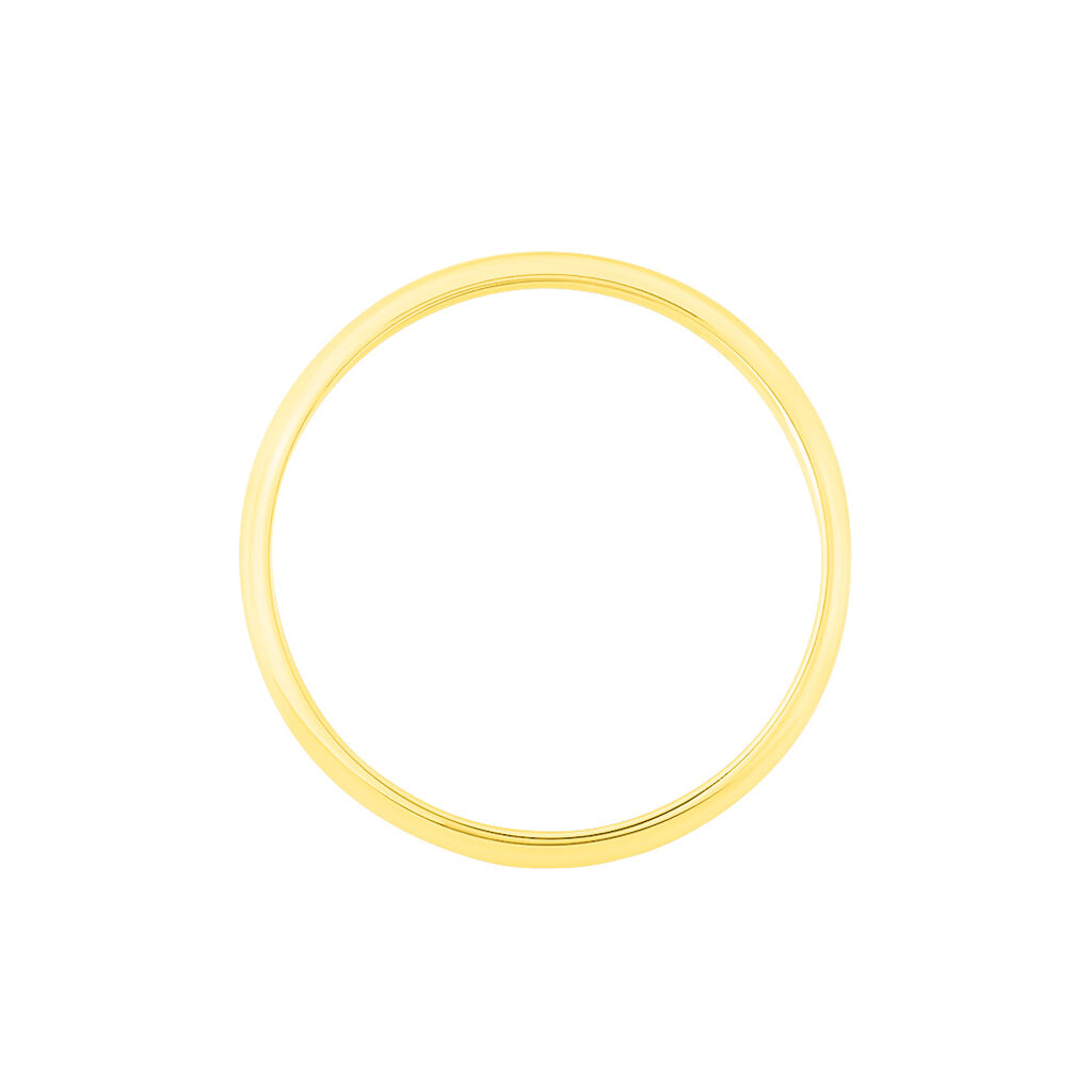 Alliance Aphroditia Demi Jonc Bombe Or Jaune - Alliances Famille | Histoire d’Or