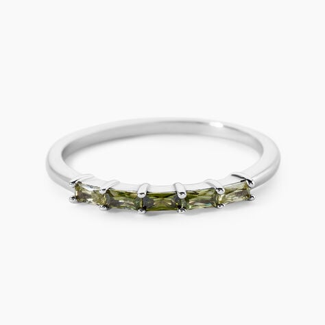 Bague Alexander Argent Blanc Oxyde De Zirconium - Bagues avec pierre Femme | Histoire d&rsquo;Or