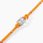 Bracelet Naturel Cordon Orange -  Homme | Histoire d&rsquo;Or