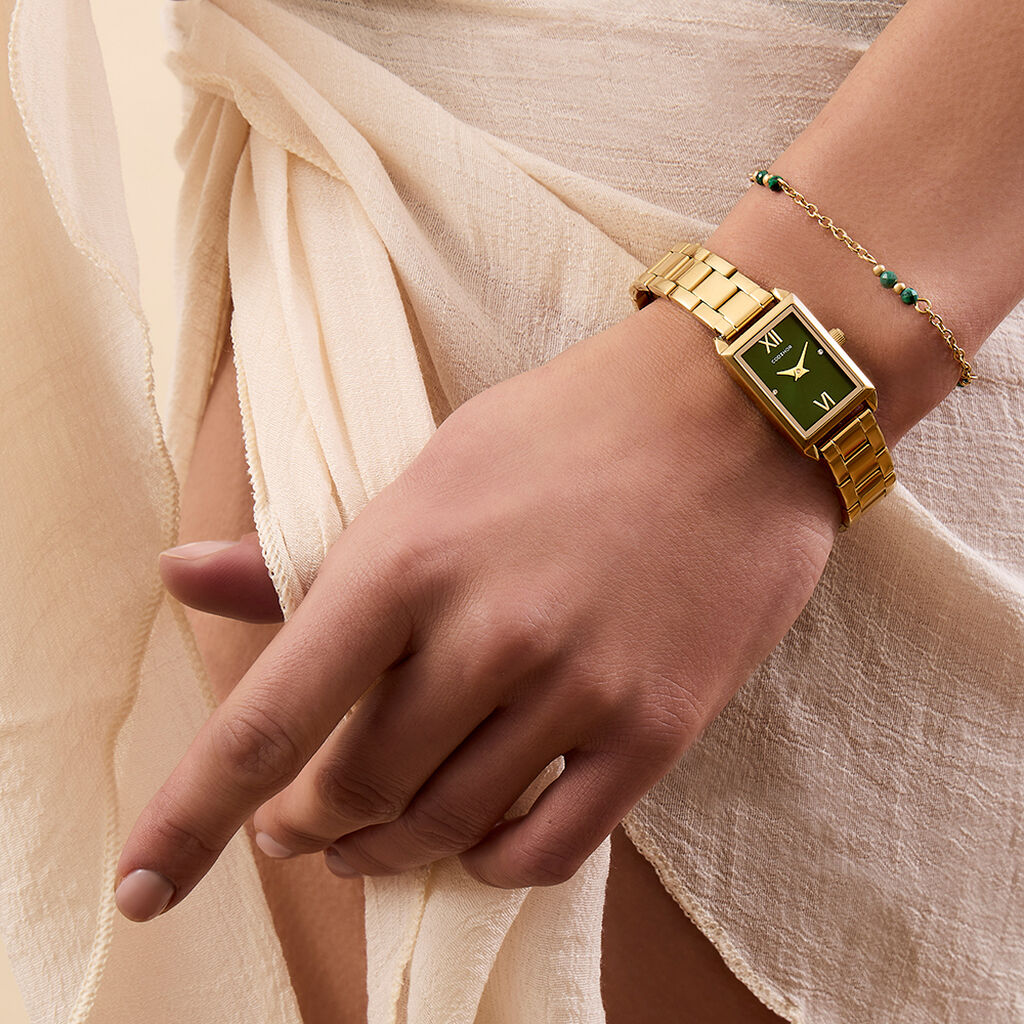 Coffret De Montre Codhor Suzy Vert - F&ecirc;te des m&egrave;res Femme | Histoire d&rsquo;Or