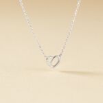 Collier Dorthea Argent Blanc Oxyde De Zirconium - F&ecirc;te des m&egrave;res Femme | Histoire d&rsquo;Or