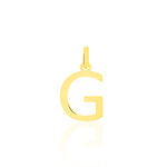 Pendentif Ionia Lettre Or Jaune - Pendentifs Famille | Histoire d&rsquo;Or