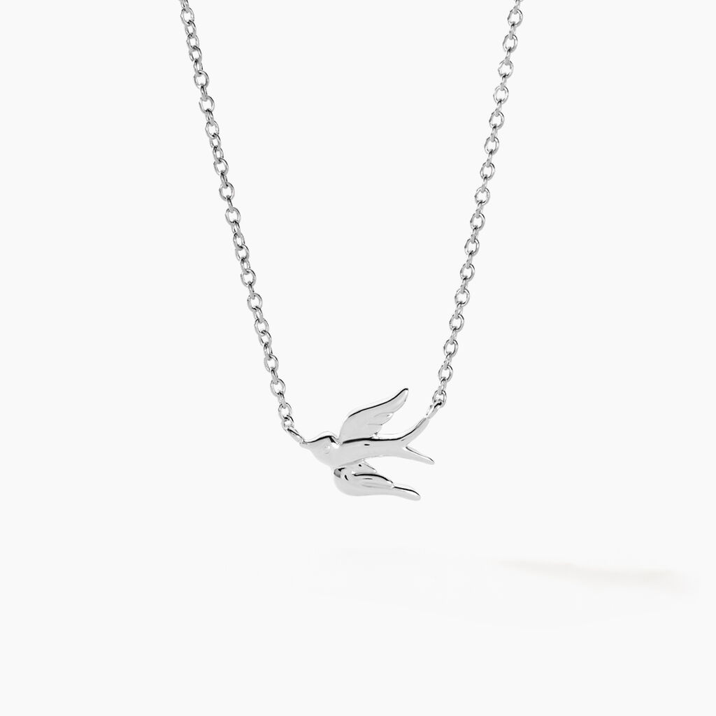Collier Luya Argent Blanc - Colliers fantaisie Femme | Histoire d&rsquo;Or