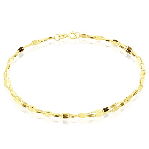 Bracelet Or Jaune Camelie - Bracelets chaîne Femme | Histoire d’Or