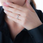 Alliance Filipine Demi Jonc Classique Argent Blanc - Alliances Famille | Histoire d&rsquo;Or