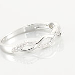 Bague Kassandra Argent Blanc Oxyde De Zirconium - Bagues avec pierre Femme | Histoire d&rsquo;Or