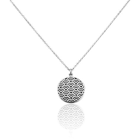 Collier Hoshi Acier Blanc - Colliers fantaisie Femme | Histoire d’Or